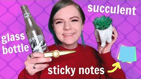 i made a song using weird sounds from random objects in my room