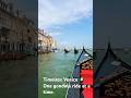 🚤 Venice Italy - by gondola:! #travel #italy #gondola #travelgoals