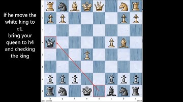 Chess traps #5:  Lasker Trap
