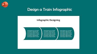 Train Infographic Design in PowerPoint | Easy Step-by-Step Tutorial