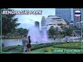 Benchasiri park bangkok morning and evening popular expat park