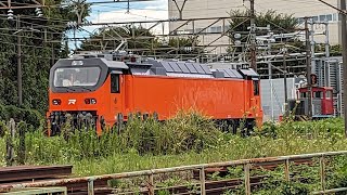 2023/08/22 台灣鐵路 E500型 電力機車 測試運行 東芝府中 | Test Run of Taiwan Railways Class E500 Locomotive