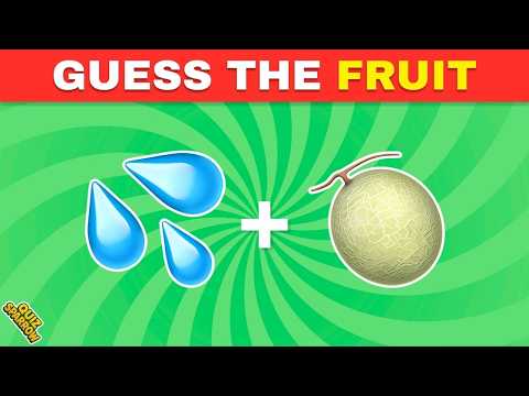 Guess The Fruit By Emoji || Emoji Quiz Challenges || Quiz Sparrow