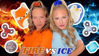 FIRE ❤‍ VS ICE ❄ LEARNING EXPRESS SHOPPING CHALLENGE