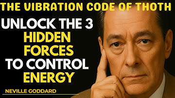 ✨ THE VIBRATIONAL CODE OF THOTH ⚡ CONTROL ENERGY USING THE 3 HIDDEN FORCES | NEVILLE GODDARD SPEECH✨