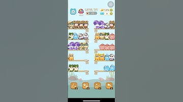 Color Cat Sort Cute Cat Game Level 177 #shorts #shortsfeed #cat #gaming