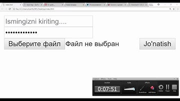 input tegi haqida. Bu qanday teg? | HTML o