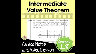 1 8 Lesson Video