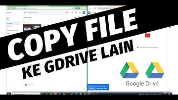 Cara copy file antar google drive