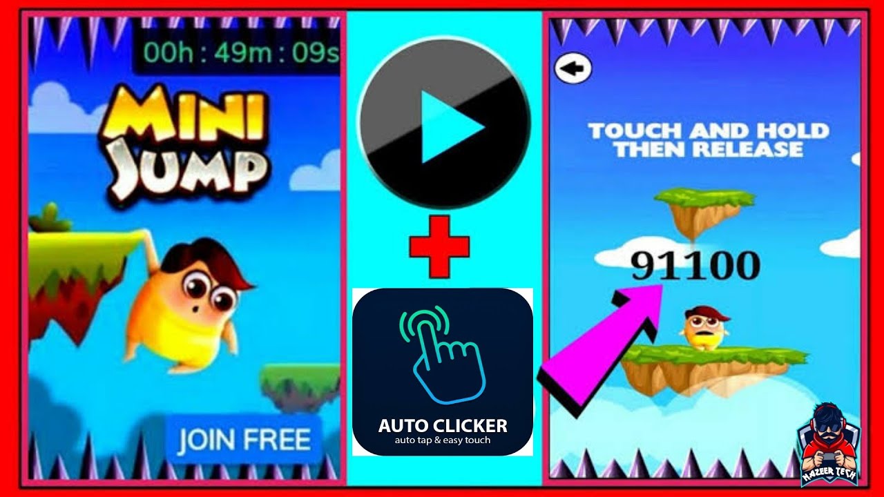 Mx player | Mini jump Game Hacked | Unlimited Scoring Trick | 1000% working🔥