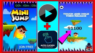Mx player | Mini jump Game Hacked | Unlimited Scoring Trick | 1000% working🔥 screenshot 5