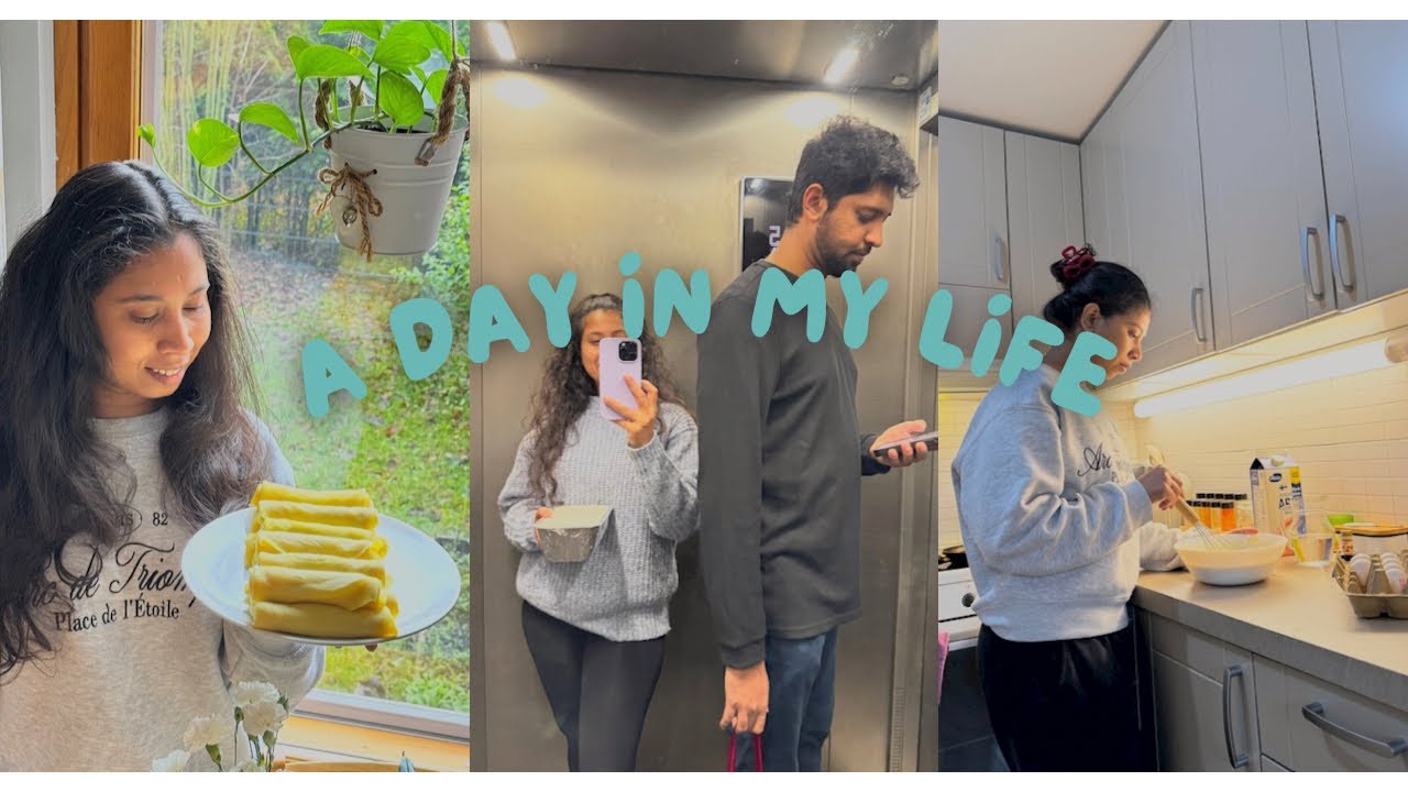 තව දවසක් සීතල ෆින්ලන්තයෙන් 🩵🤍 | Life In Finland 🇫🇮 | Tea party with Neighbours 😃