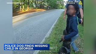 Georgia missing child with autism found by police dog