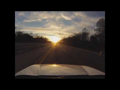 Into The Florida Sunset - A Quick Drive In Timelapse