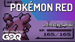 Pokémon Red by Swiftalu in 2:10:45 - Frost Fatales 2022