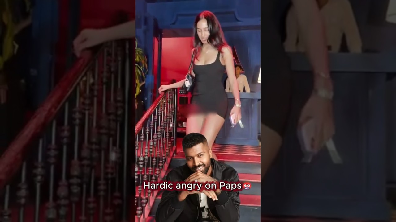 Hardik Furious at Paparazzi for Wrong Angle Photos of Mahieka Sharma 