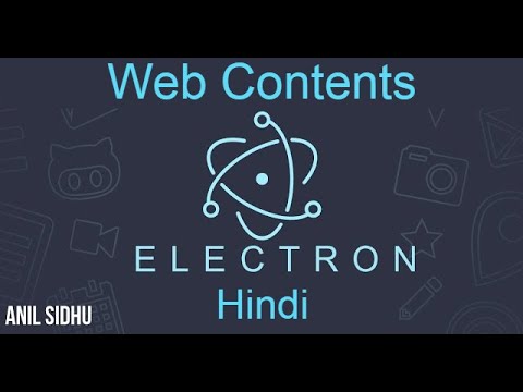 Electron js tutorial in Hindi # Web content