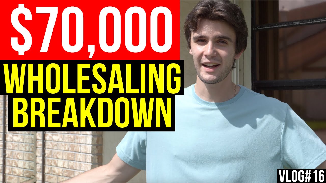 Massive 70,000 Wholesaling Deal (South Florida) VLOG 016 YouTube