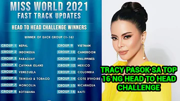 TRACY MAUREEN PEREZ PASOK SA TOP 16 NG HEAD TO HEAD CHALLENGE FAST TRACK