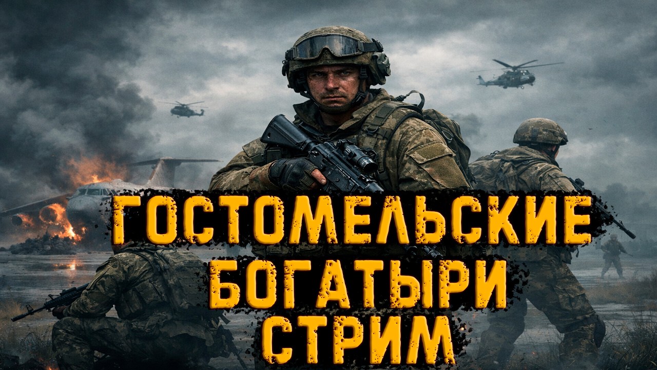 🎮 Стрим | Гостомельские богатыри — смотрим новинку