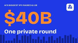 The Biggest AI IPO Raised Less Than One Private Round