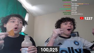 One Chip Challenge at 100k Subs...🌶️