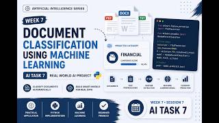 Week 7 | Document Classification using Machine Learning | AI Task 7 | Skillify