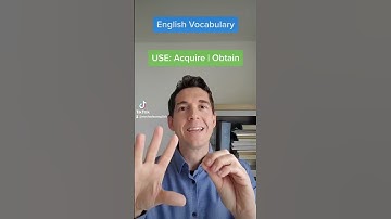 Acquire | Obtain | Vocabulary | Word of the day | #englishvocabulary #learning #learningenglish
