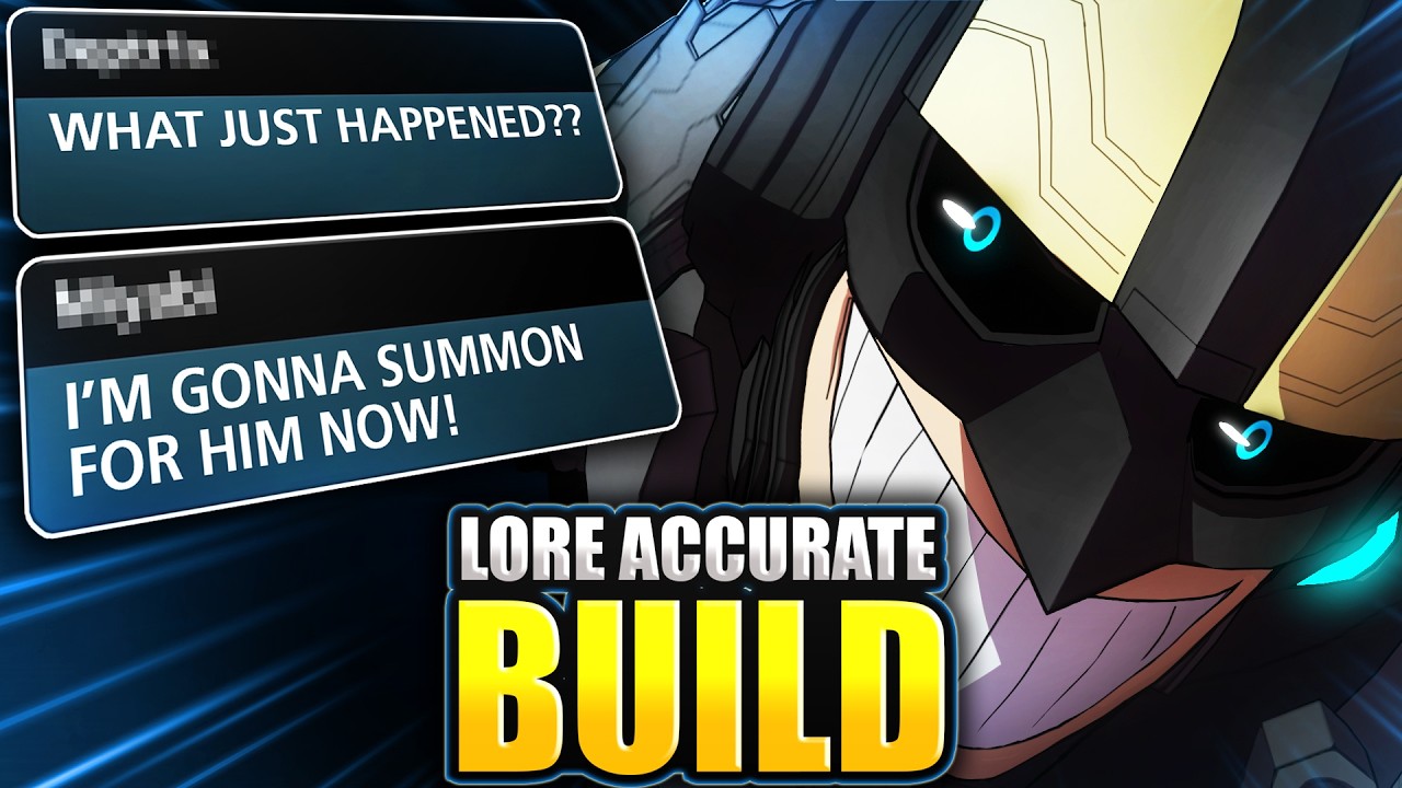 I Created A Lore Accurate Armored All Might Build! (HE'S BROKEN) My Hero Ultra Rumble