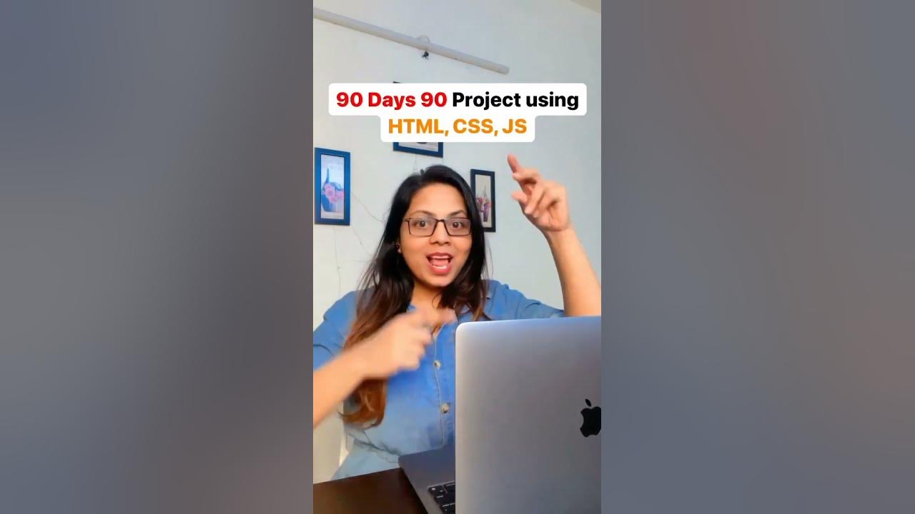 90 Projects in 90 Days using HTML CSS and JavaScript 🔥 #shorts # ...