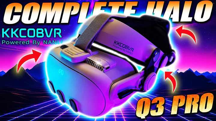 The Most Complete Quest3/3S Halo Strap & Interface yet: KKCOBVR Q3pro & K3