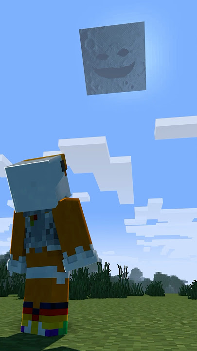 Minecraft but the moon wakes up..