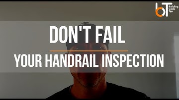 Code Requirements for Handrail Installation | From A Building Inspector