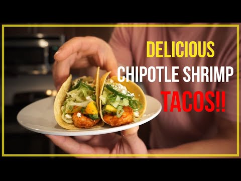 Delicious Chipotle Shrimp Tacos Recipe | Quick & Easy