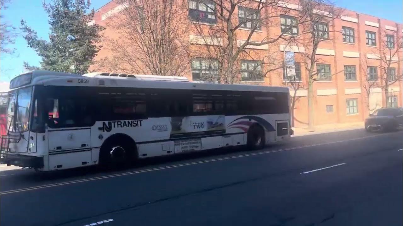NJ Transit Bus Livingston Mall Bound NABI 416.15 Route 73 Bus 5959