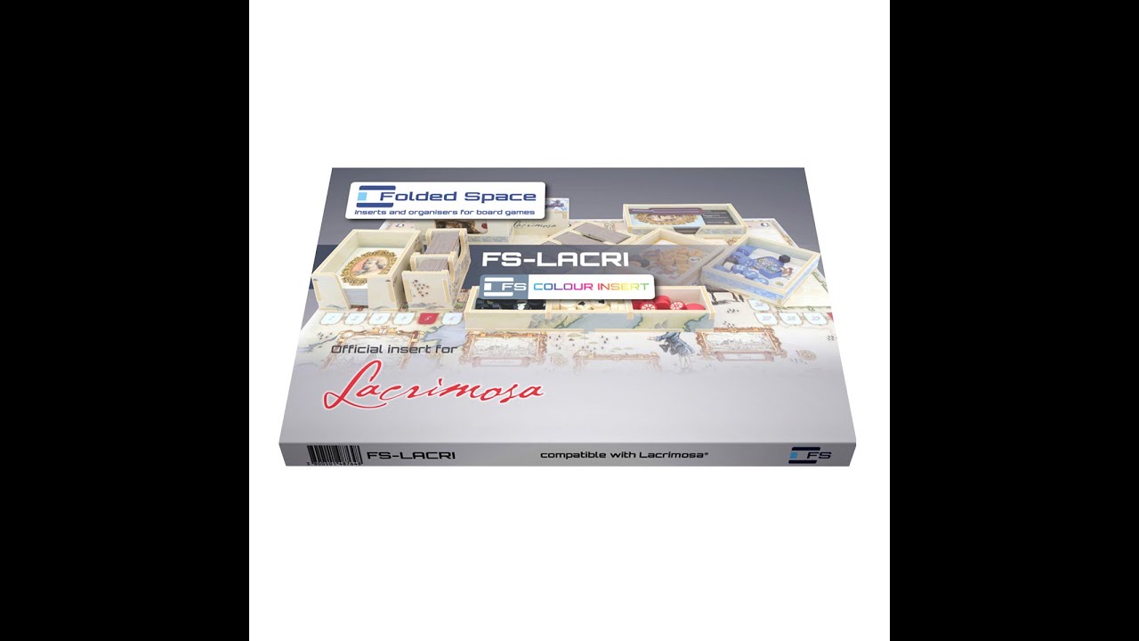 Inserto Organizer Per Gioco Lacrimosa - Per Ottimizzare Archivazione - Foto 7