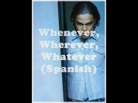 MAXWELL Whenever, Wherever, Whatever in Spanish (maxwellfanforum.com)