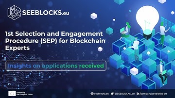 Insights on the First SEEBLOCKS.eu Selection and Engagement Procedure (SEP)