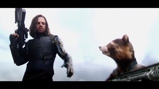 Winter Soldier and Rocket|Avengers: Infinity War[1080p]