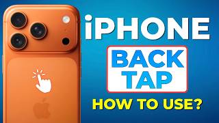 How to Use Back Tap in iPhone? Back Tap Shortcut Settings iPhone