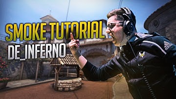SMOKES AND NADES TUTORIAL #4 - INFERNO- Professor apEX - CSGO
