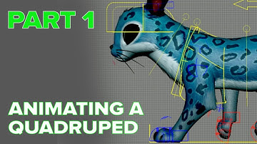 Animating a Quadruped Walk - Part 1 Reference and Blocking