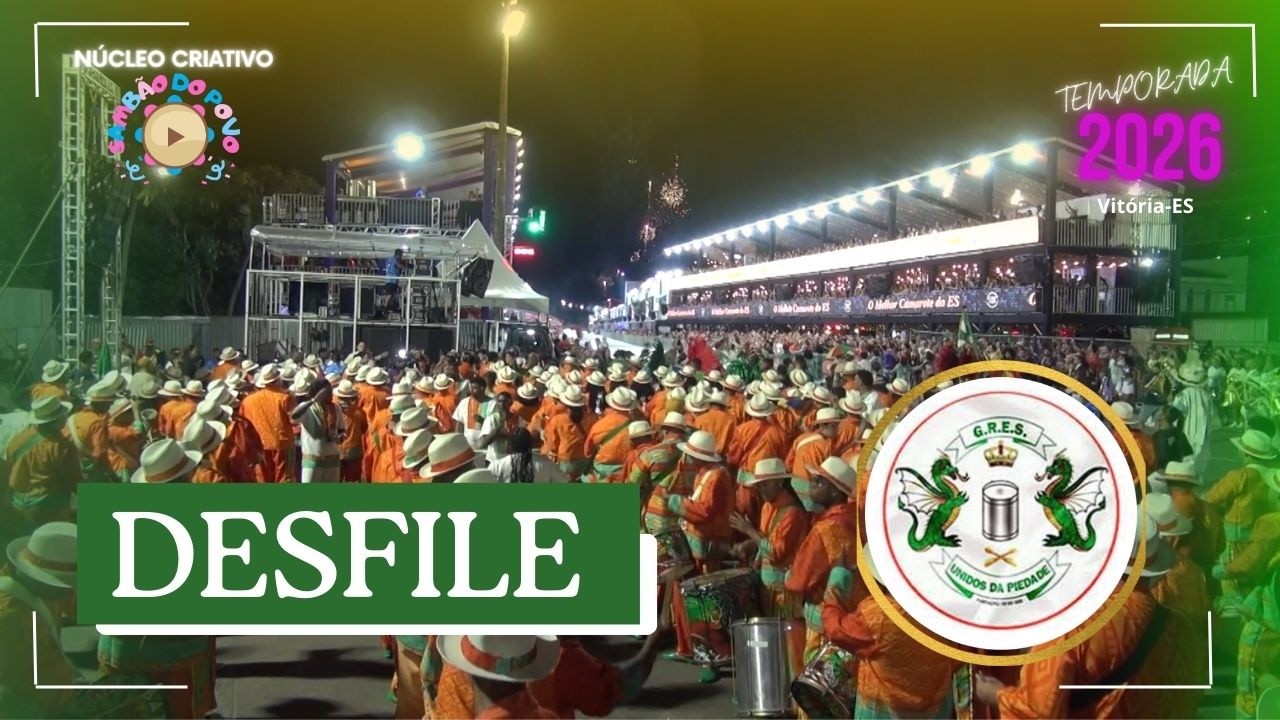 UNIDOS DA PIEDADE /SAMBA AO VIVO / 3º LUGAR GRUPO ESPECIAL 🏆