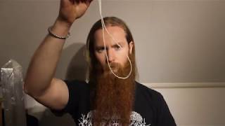 How to put on a Beard ring