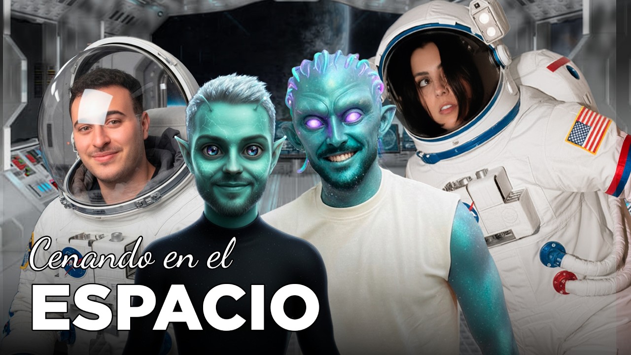 Cenando en el espacio 🚀 | Comida de astronauta, sopa alienígena y quiz espacial