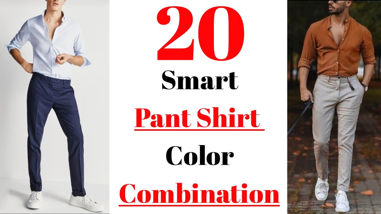 Dark colour Shirt and pants color combinations, men | Black shirt outfit  men, Mens smart casual outfits, Shirt outfit men