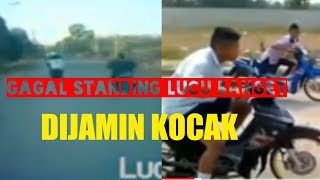 Download Lagu LUCU BANGET - gagal standing motor Drag