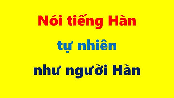 50 Câu ngắn giúp bạn giao tiếp tiếng Hàn một cách tự nhiên | 자주 쓰는 한국어 50문장