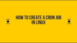 how to schedule tasks on linux | an introduction to crontab files  for beginners.