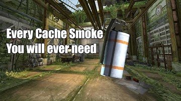 The best Cache smokes  - Window included